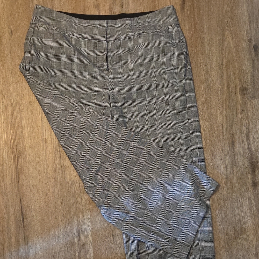 Lane Bryant Gray Wide Leg Pants